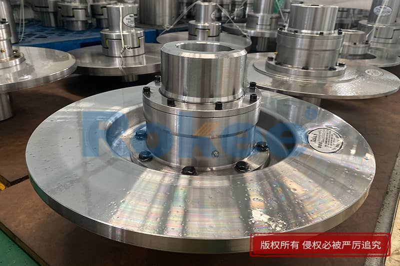 制動盤鼓形齒聯軸器