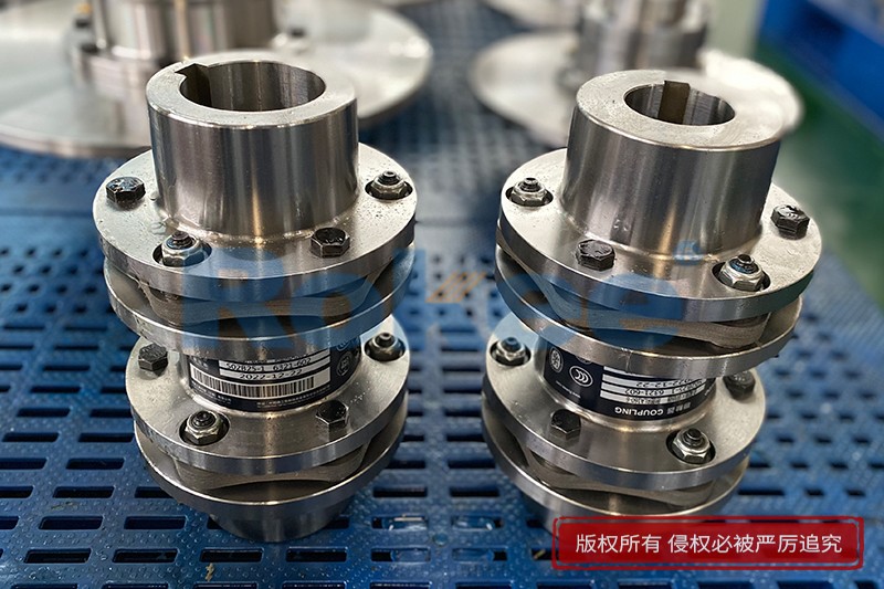 膜片式聯軸器生產廠家,雙軸套彈性膜片聯軸器公司