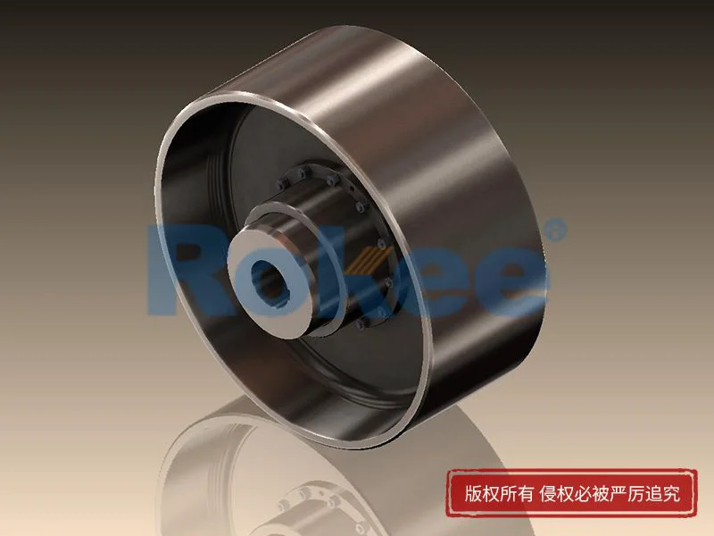 NGCL型帶制動輪鼓形齒式聯軸器,軋機齒式聯軸器定制廠家,Rokee
