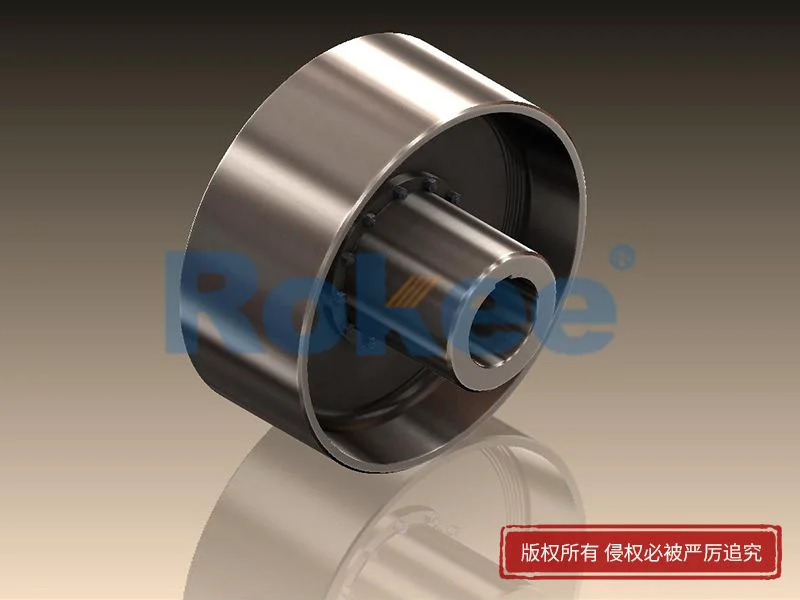 NGCLZ型帶制動輪鼓形齒式聯軸器,軋機齒式聯軸器定制廠家,Rokee